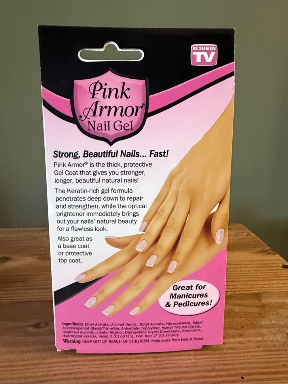 Nail Gel Quick & Easy Gel Coat – Pink - Picture 3 of 4